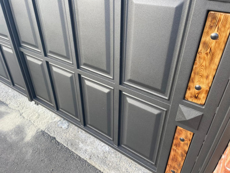 МЕТАЛЛИЧЕСКИЕ ВОРОТА  С КАЛИТКОЙ (3,5 м х 2,10 м) (1 м х 2,10 м)