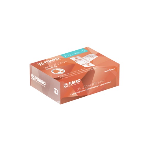 ЗАЩЁЛКА FUARO ВРЕЗНАЯ F12-45-25 GP ЗАЩЁЛКА FUARO ВРЕЗНАЯ F12-45-25 GP