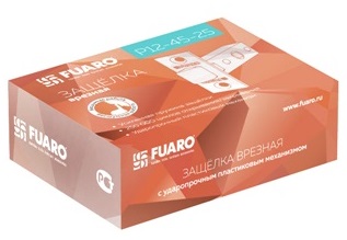 ЗАЩЁЛКА FUARO ВРЕЗНАЯ F12-45-25 AB ЗАЩЁЛКА FUARO ВРЕЗНАЯ F12-45-25 AB